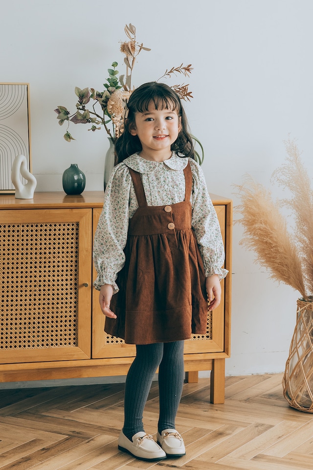 ヘムフリルブラウス<Flower>