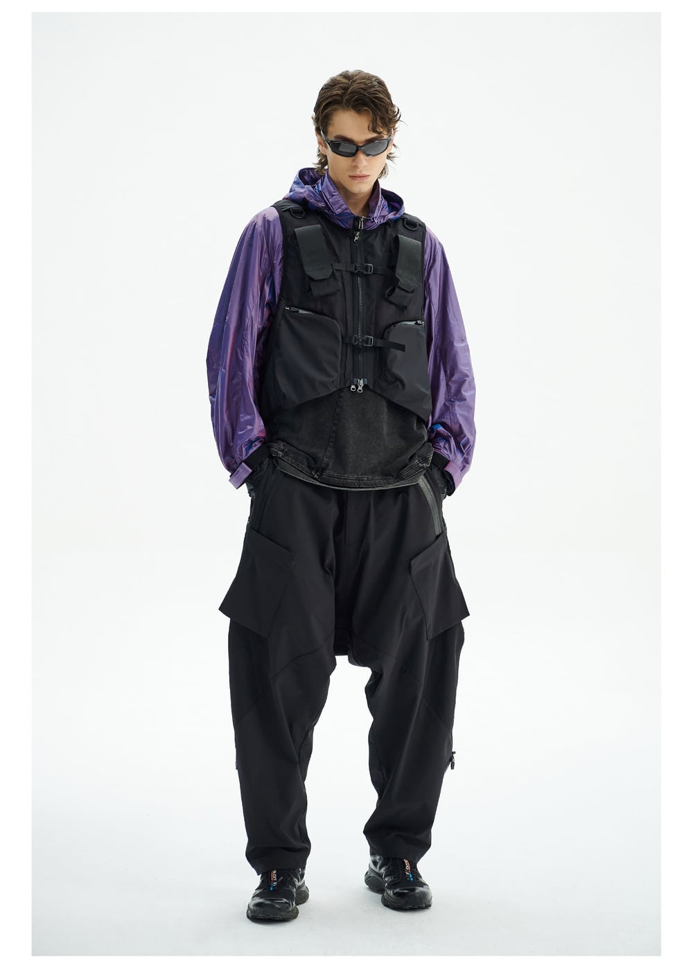 REINDEE LUSION  オーバーオール REINDEE LUSION 24SS タクティカルマルチポケットベスト | テック