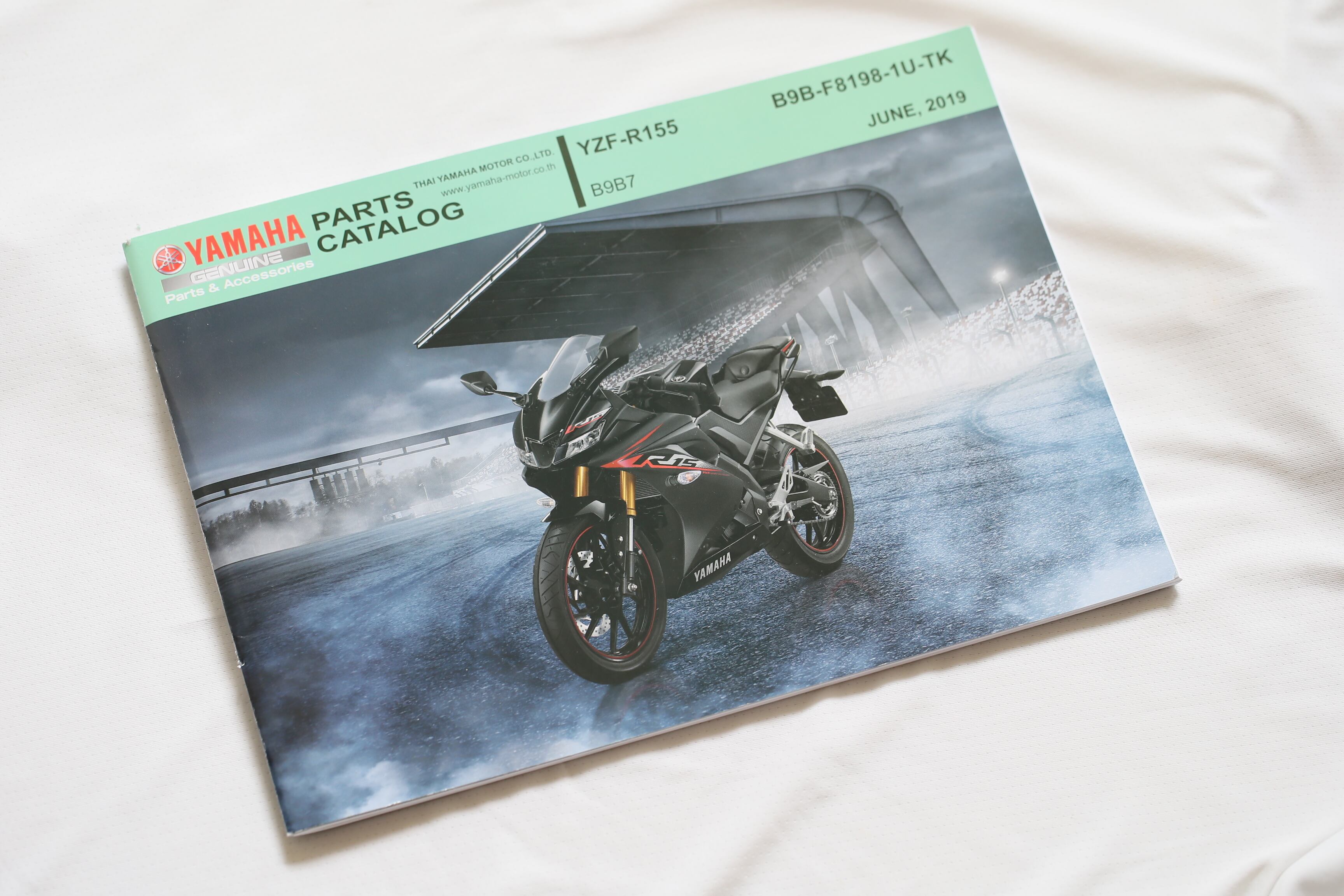 YZF-R15（2017年式） パーツ・カタログ 純正部品 B9B-F8198-1S-T1