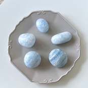 ブルーカルサイト4*パーム*天然石インテリア*パワーストーン*置き物