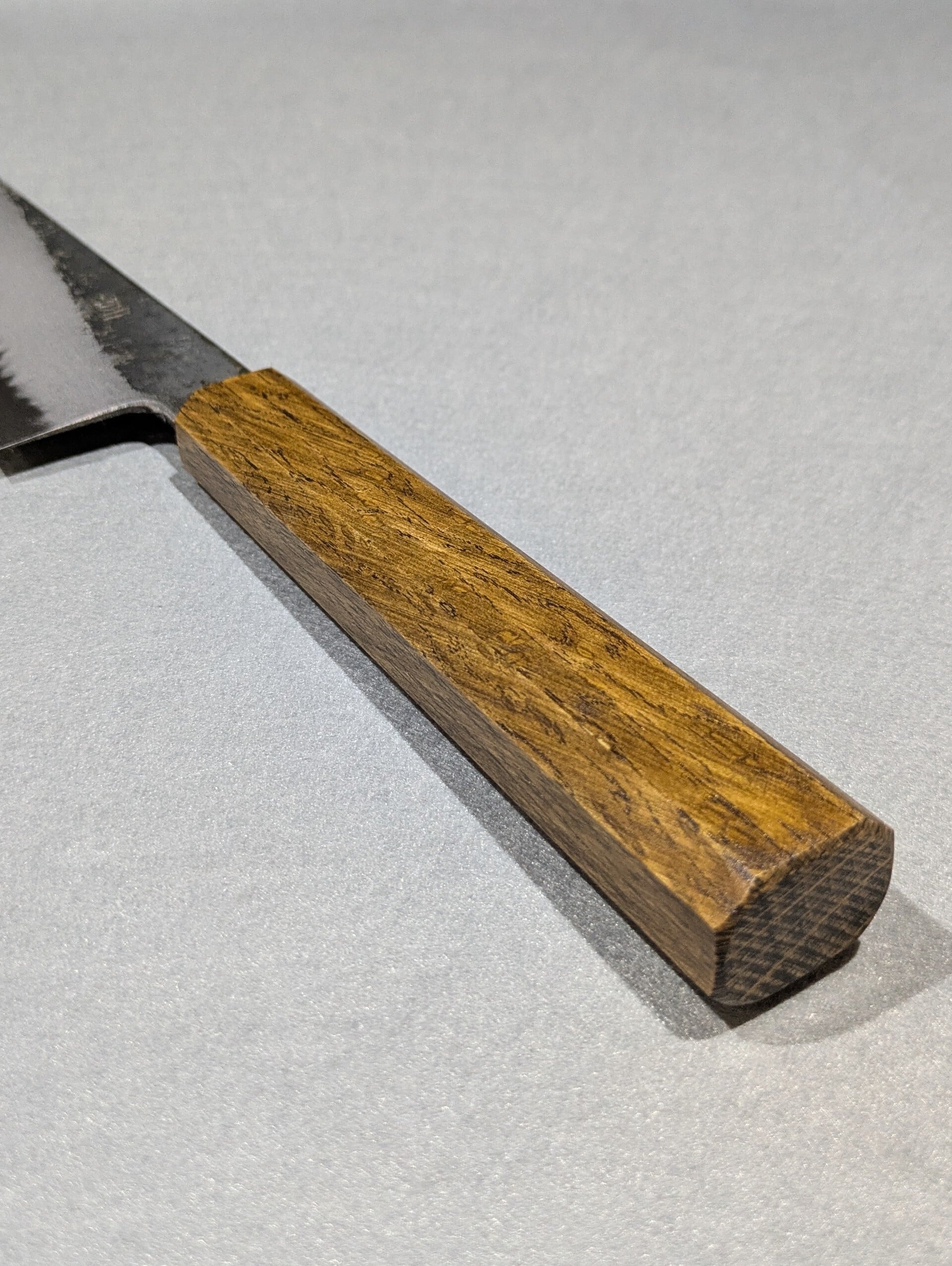白二 黒打 牛刀 8寸（White Steel #2 Kurouchi Chef's knife 240mm