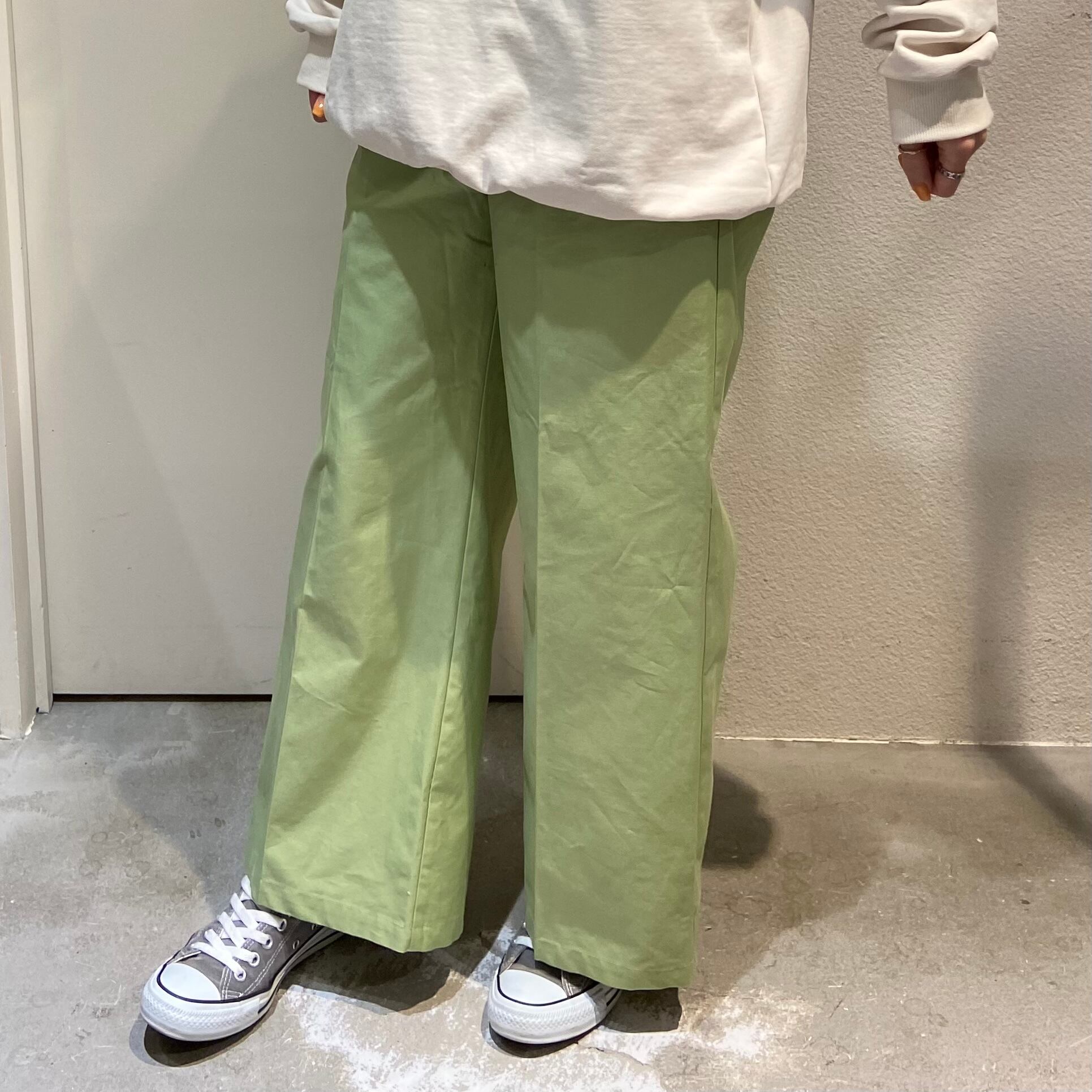 カラータックワイドパンツ(112210716201-01)