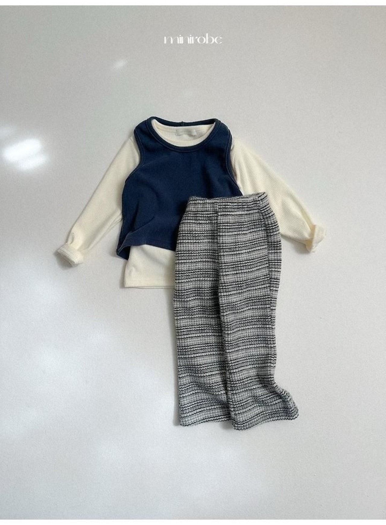 〖取寄〗韓国子供服 / 26winter / minirobe / ソボロパンツ / キッズ *S~XL*