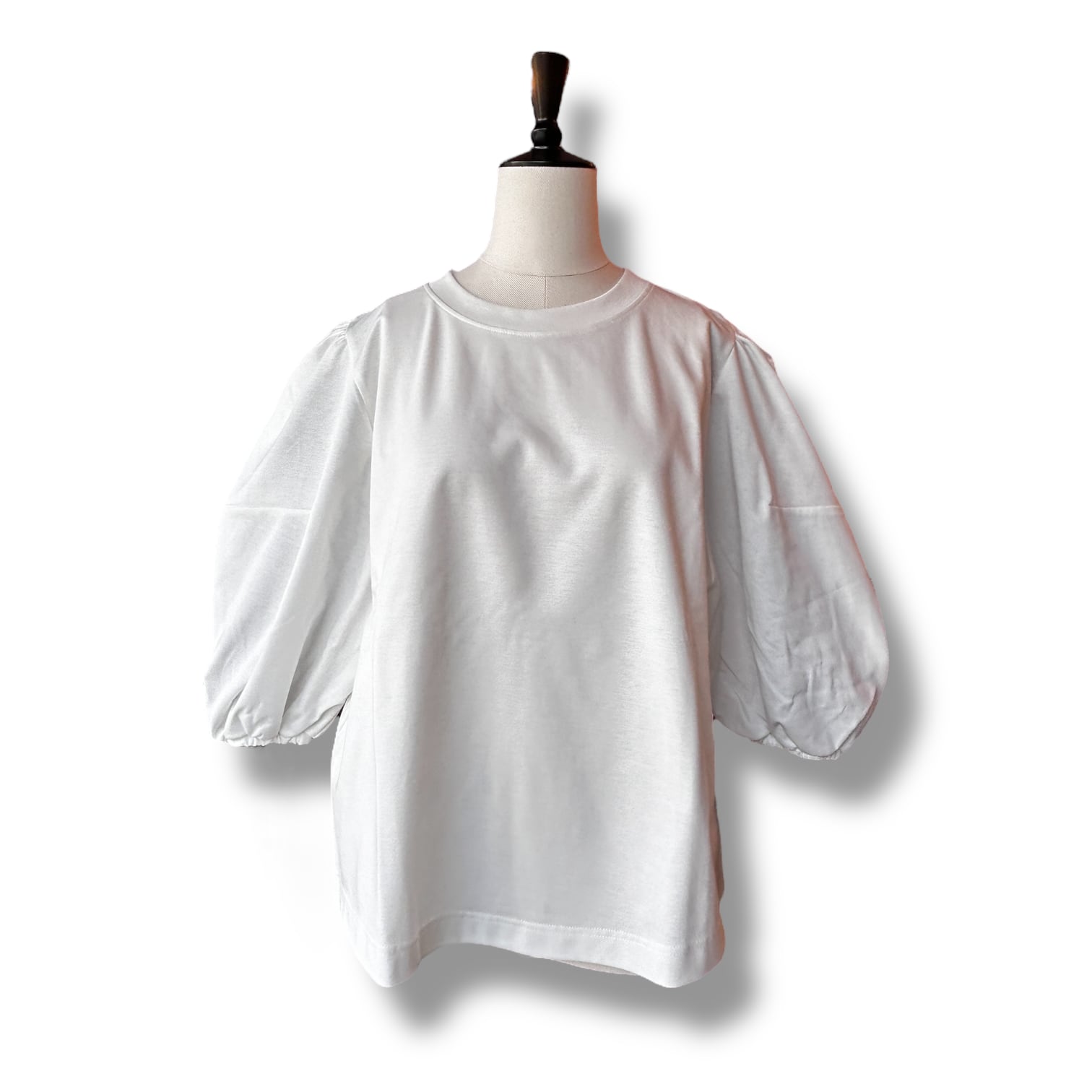 Puff Volume Sleeve Pull Over-White【sirenemermaid 】パフボリュームスリーブプルオーバー シレーヌマーメイド