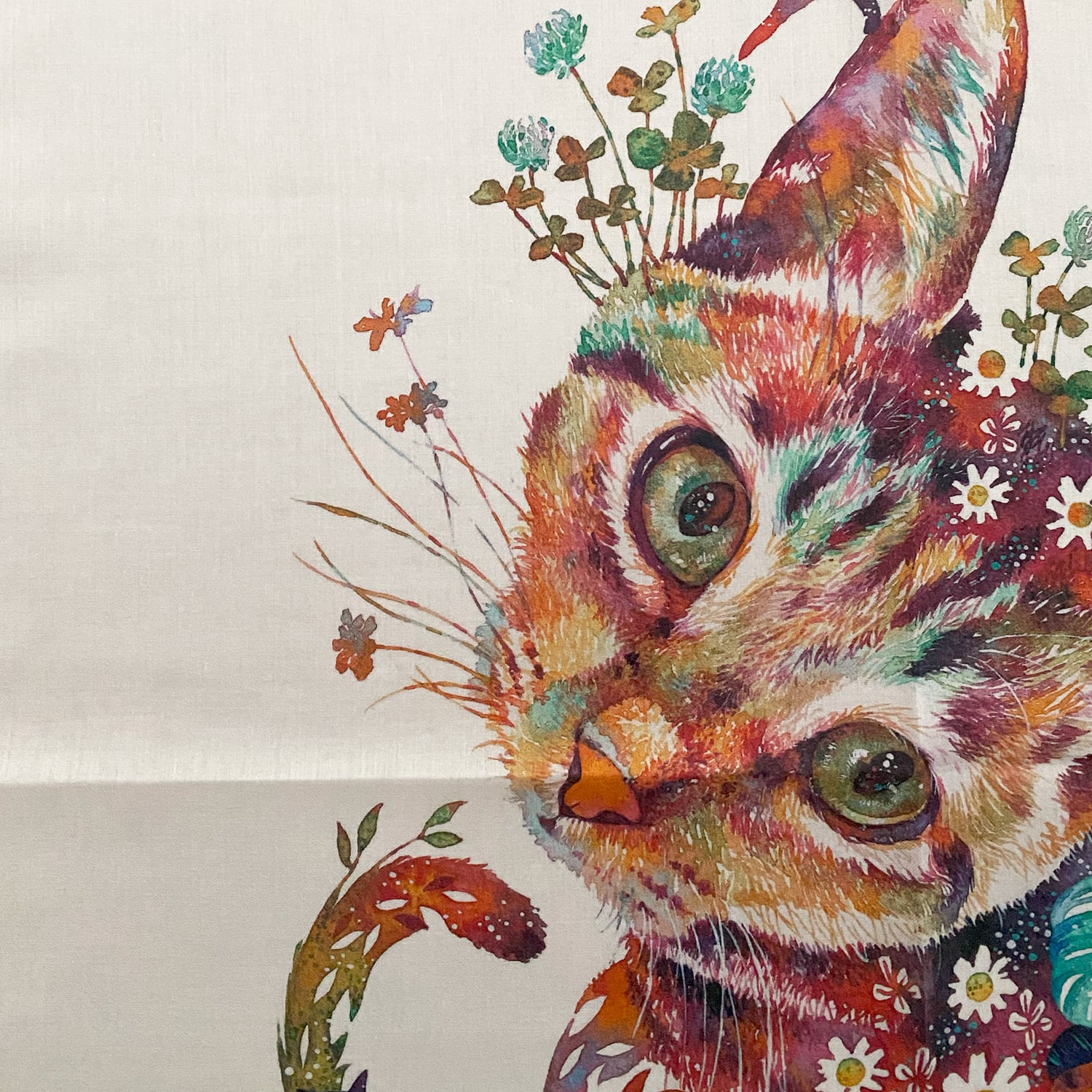 TAKEDA HIROKI】タケダヒロキ 振り返るネコ バンダナハンカチ | bpbp