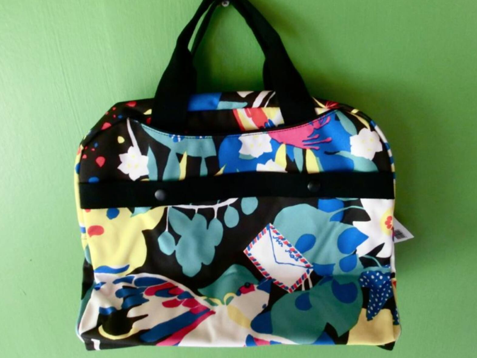 marimekko 2WAY bag マリメッコ 2WAYバッグ Takaisin sademetsään タカイシン サデメッツァーン