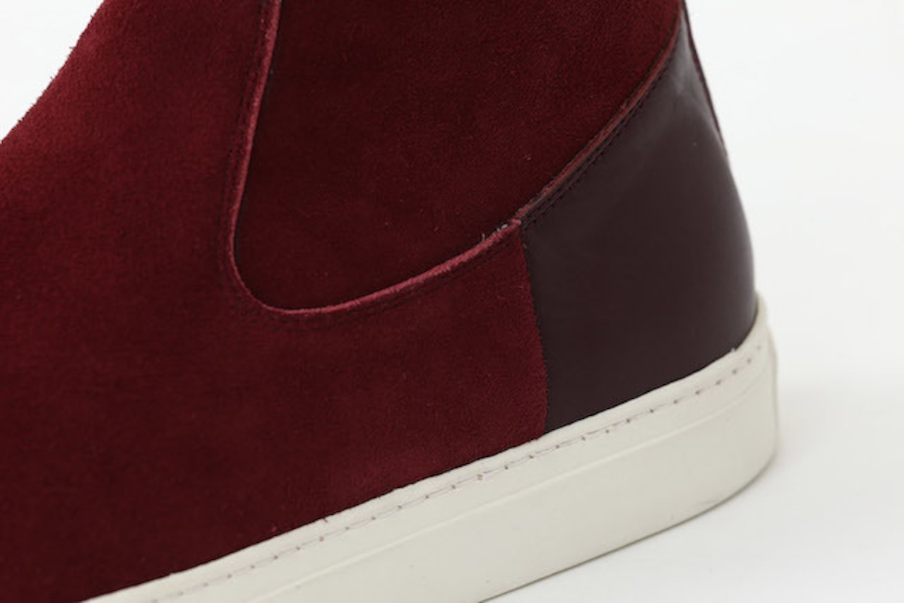 BACK ZIP SNEAKERS (SUEDE)