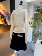 BORDERS at BALCONY  バックフラップスカート　BACK FLAP SKIRT
