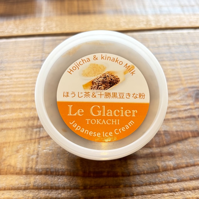 十勝黒豆キナコ&ほうじ茶 (カップアイス 90ml)