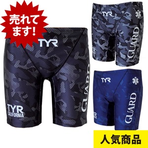 TYR×GUARD　メンズ水着　ジャマー ハーフパンツ　カモフラ jgad1-17m 競泳 ブランド トライアスロン レスキュー