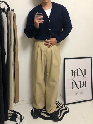 Maison Cable Honeycomb Cardigan (9color)