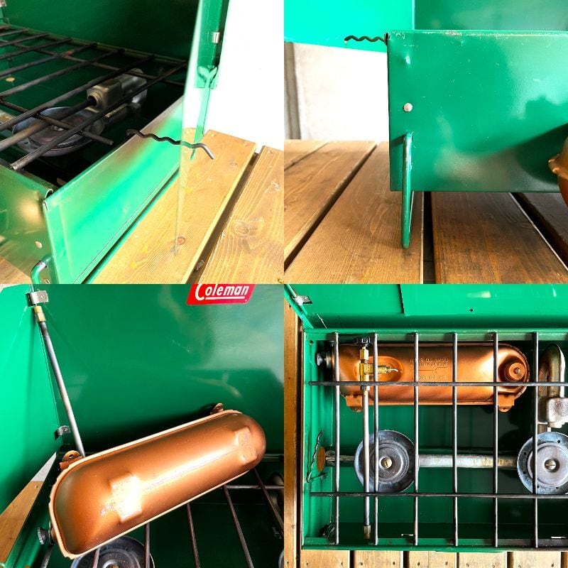 コールマン 425B 前期 ツーバーナー コッパ―タンク コンパクト