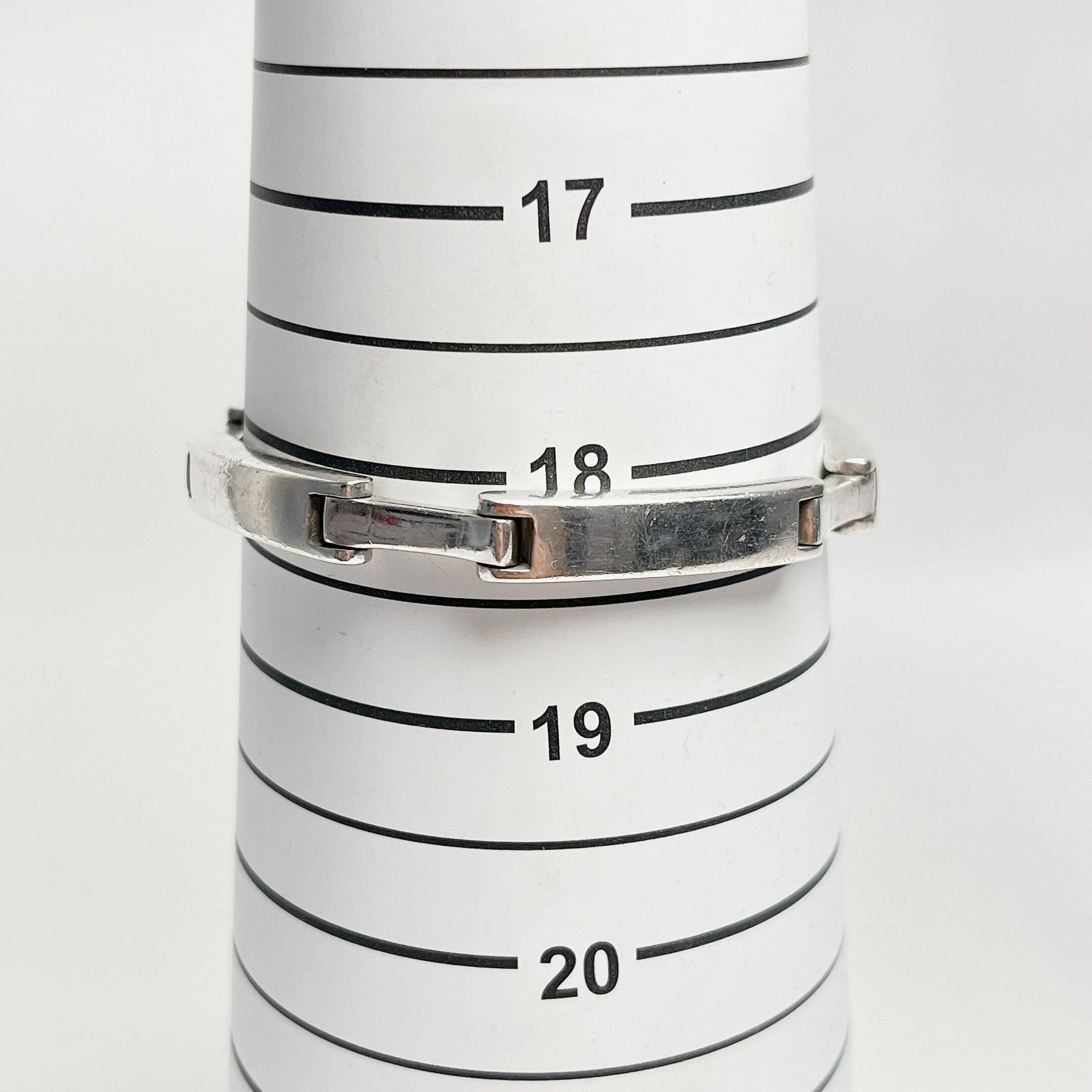 美品old gucci ヴィンテージシルバー925 ブレスレットスクエア 1139