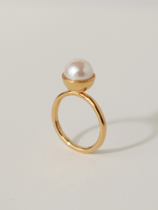 Stella ring -Pearl