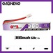 GNB LiHV 1S 380mAh 60C PH2.0 Cabled LiPo Battery