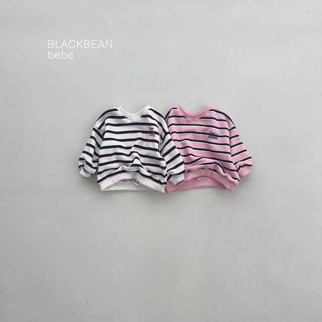 bebe ever sweatshirt【blackbean】※9月下旬〜10月上旬発送予定