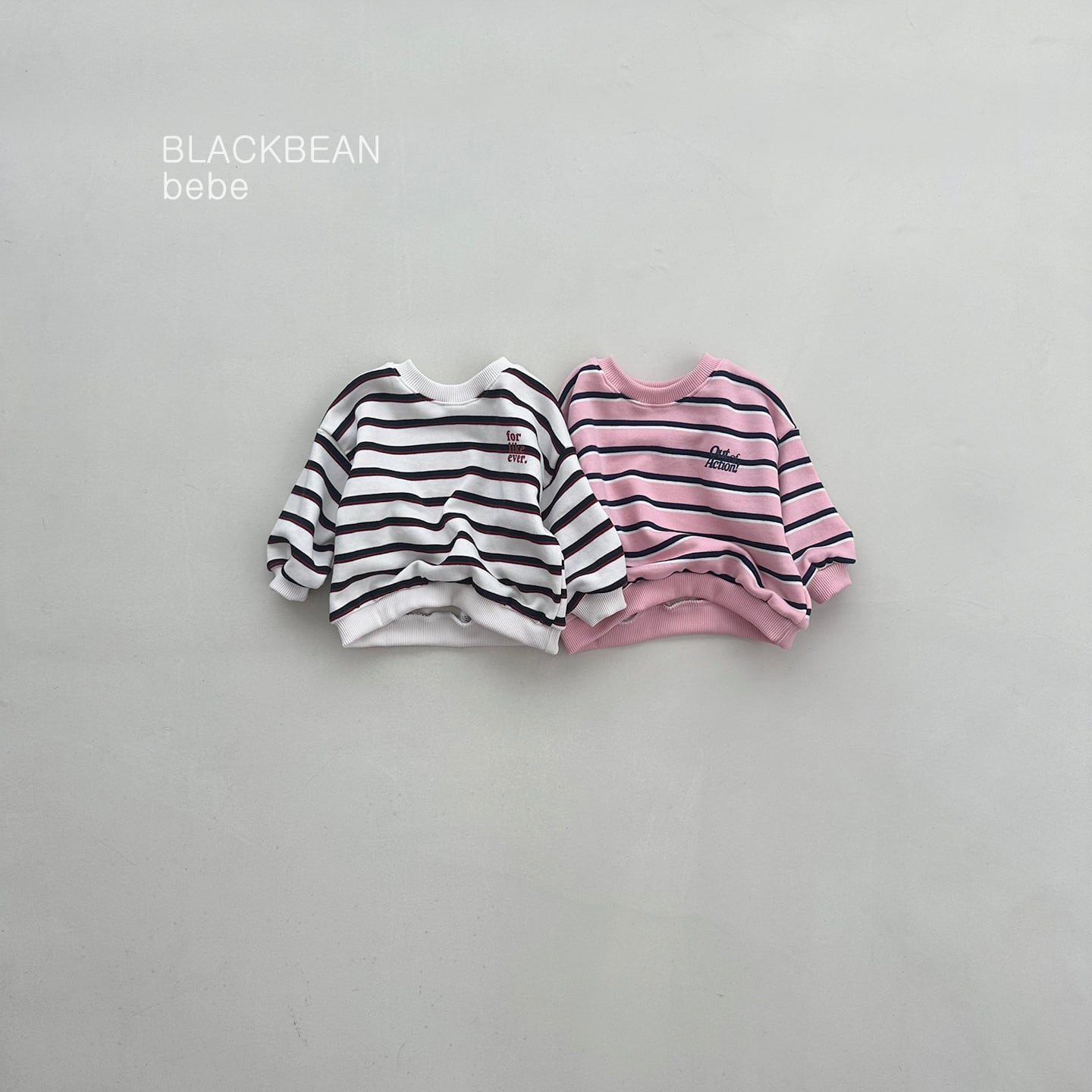 bebe ever sweatshirt【blackbean】※9月下旬〜10月上旬発送予定