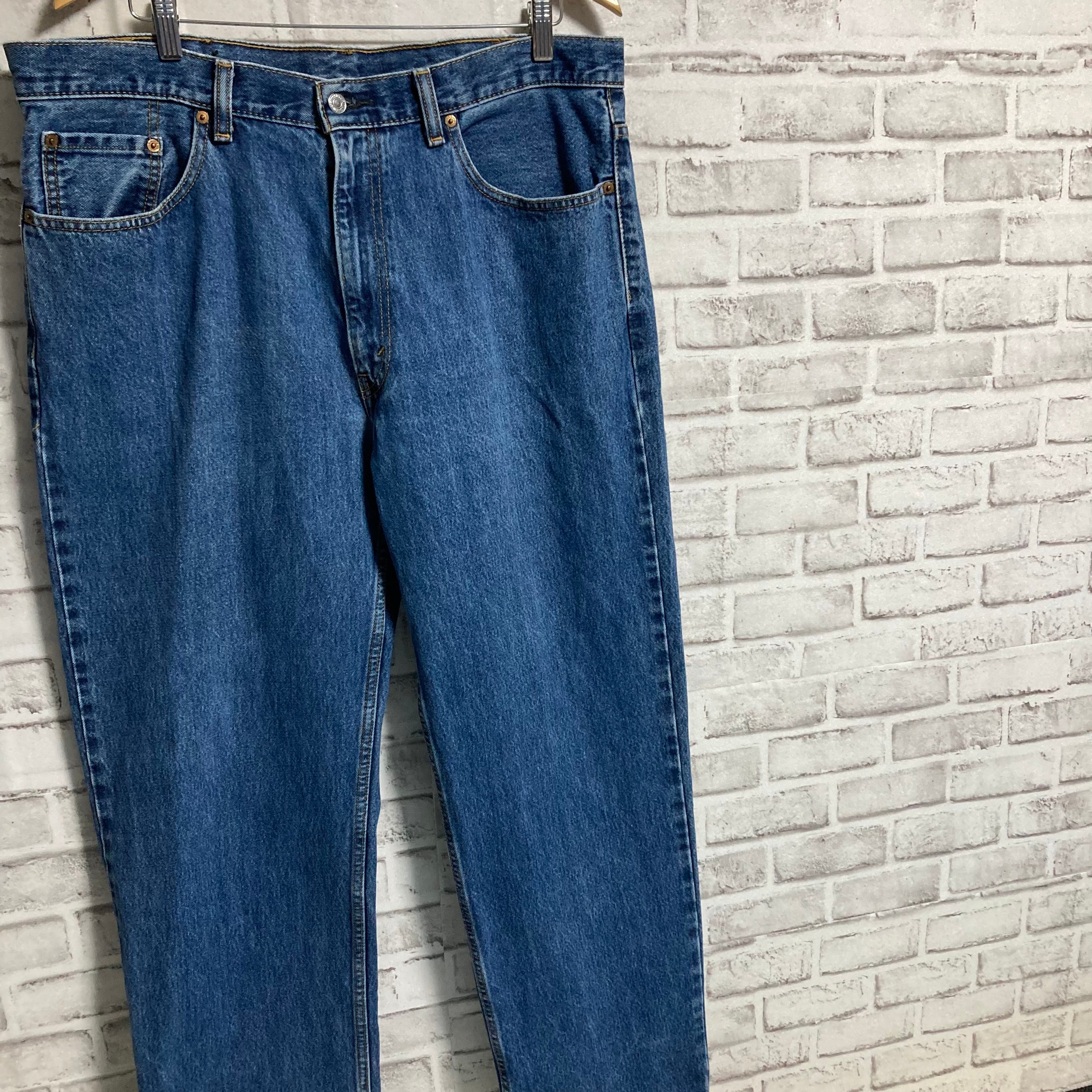 Levi's 550】W38×L32 Denim Jeans リーバイス 550 ブルーデニム ...