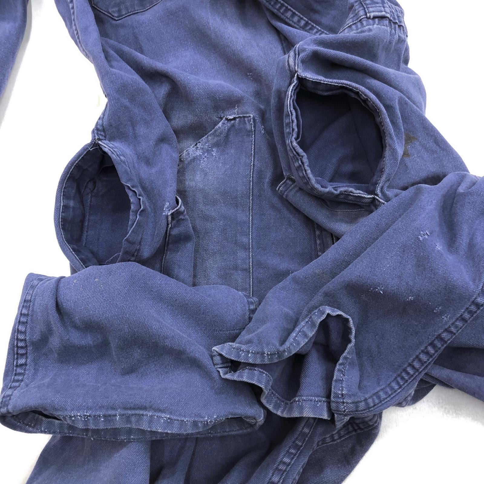 UNKNOWN 80- 90年代 FRANCE製 COVERALLS ユーロワーク フレンチワーク