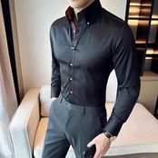 long sleeve casual business shirt 00267
