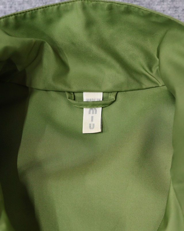 【MIUMIU】90s-00s High neck zip-up vest/kyoto store