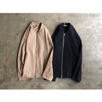 LAMOND(ラモンド) Basque Hard Plain Stitches Zip Up Blouson