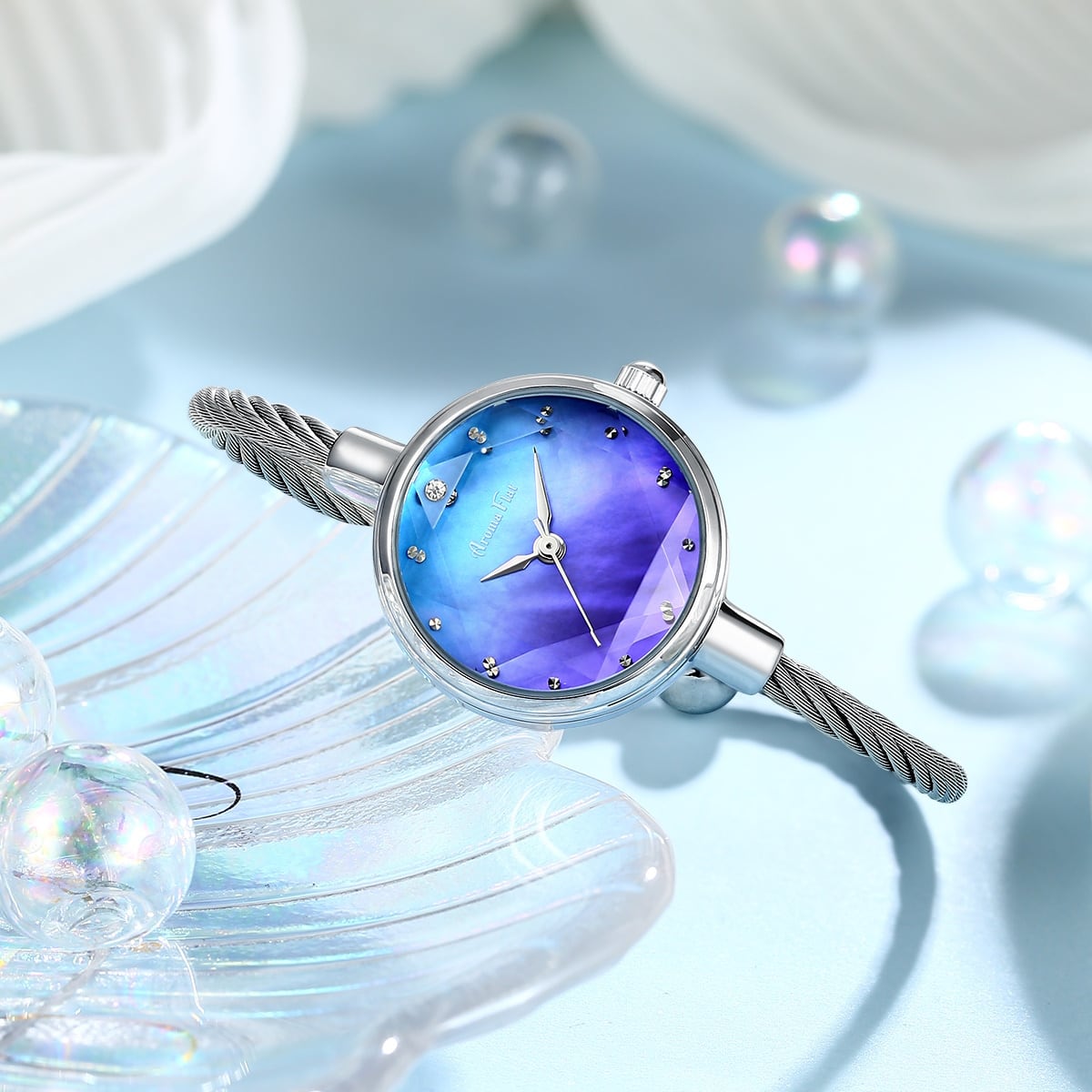 AromaFlat Z1688S Azure Shell Series 腕時計 レディース | AromaFlat