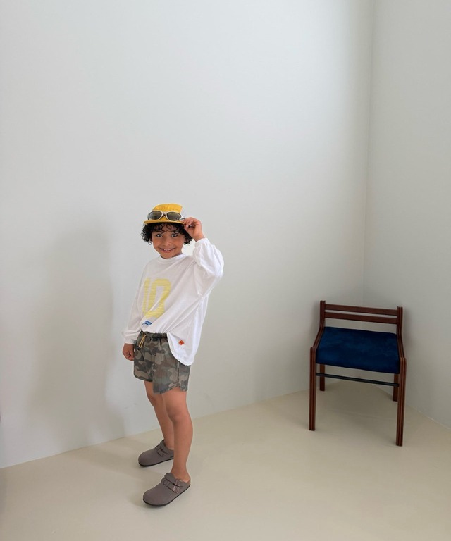 《送料無料》カモショートパンツ：kids【cantucci sutudio】※お取り寄せ