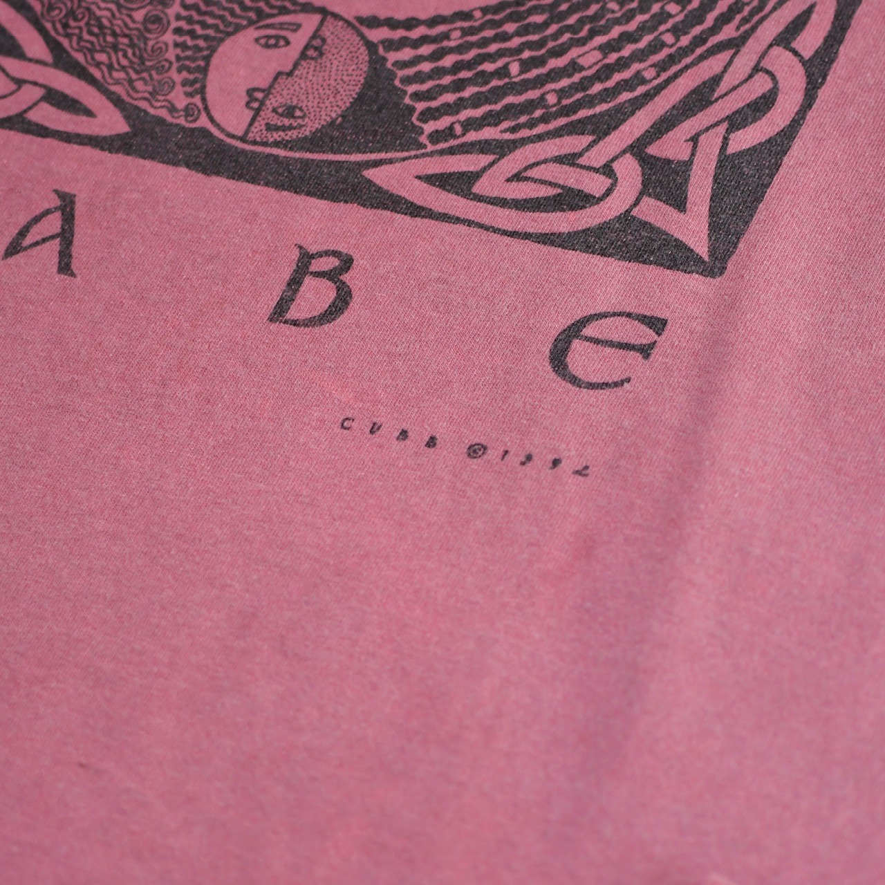 90's GODDESS fade print tee