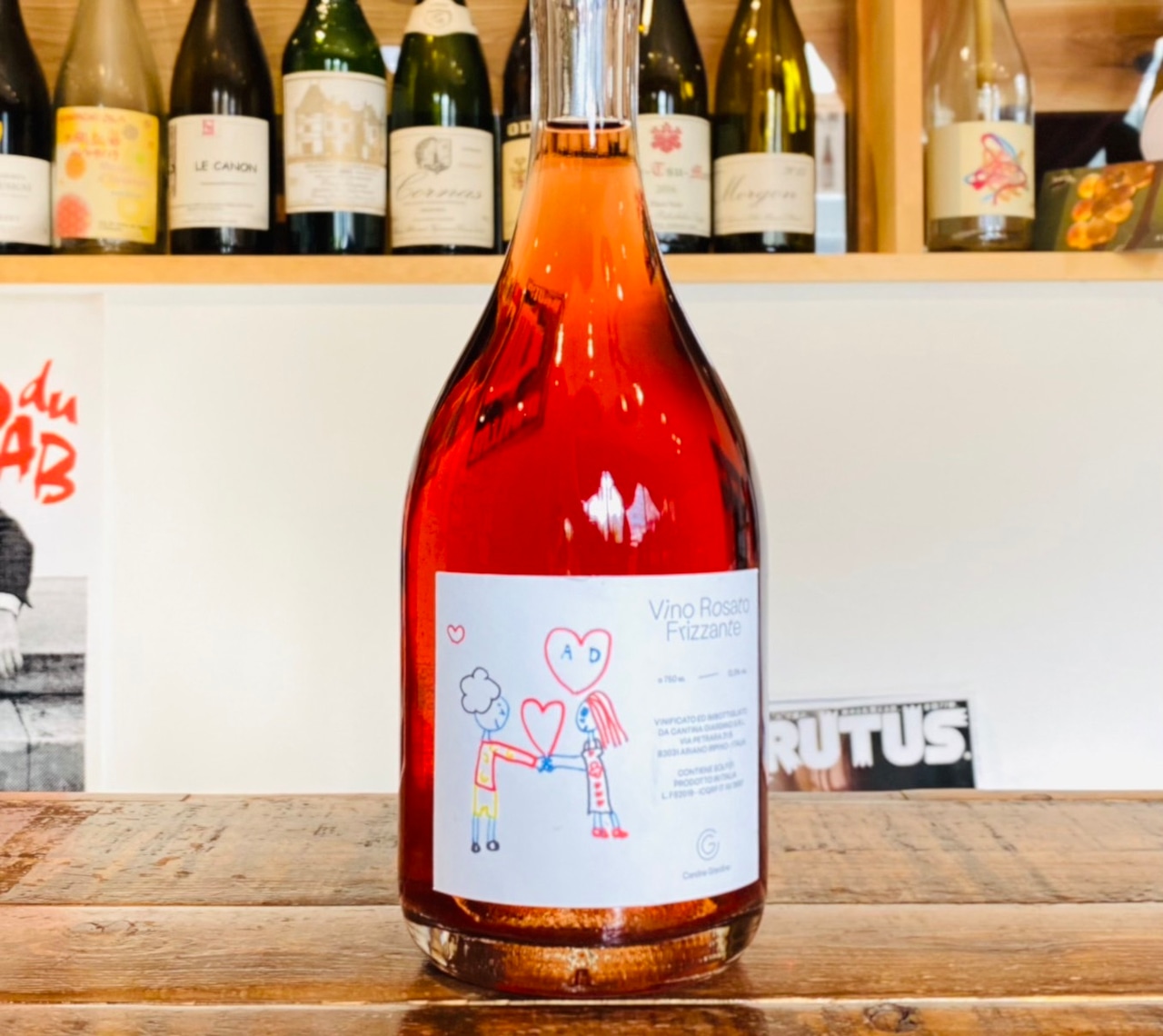 Vino Rosato Frizzante ヴィーノ・ロザート・フリッツァンテ【2019】/Cantina Giardino カンティーナ・ジャルディーノ