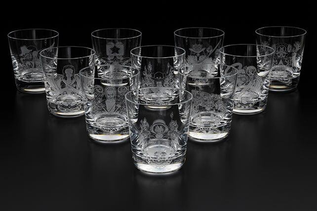 ワンピース ミーツ バカラ コレクターズセット バカラグラス Baccarat Heraldic Collector S 10 Set Heraldic Series One Piece Meets Baccarat