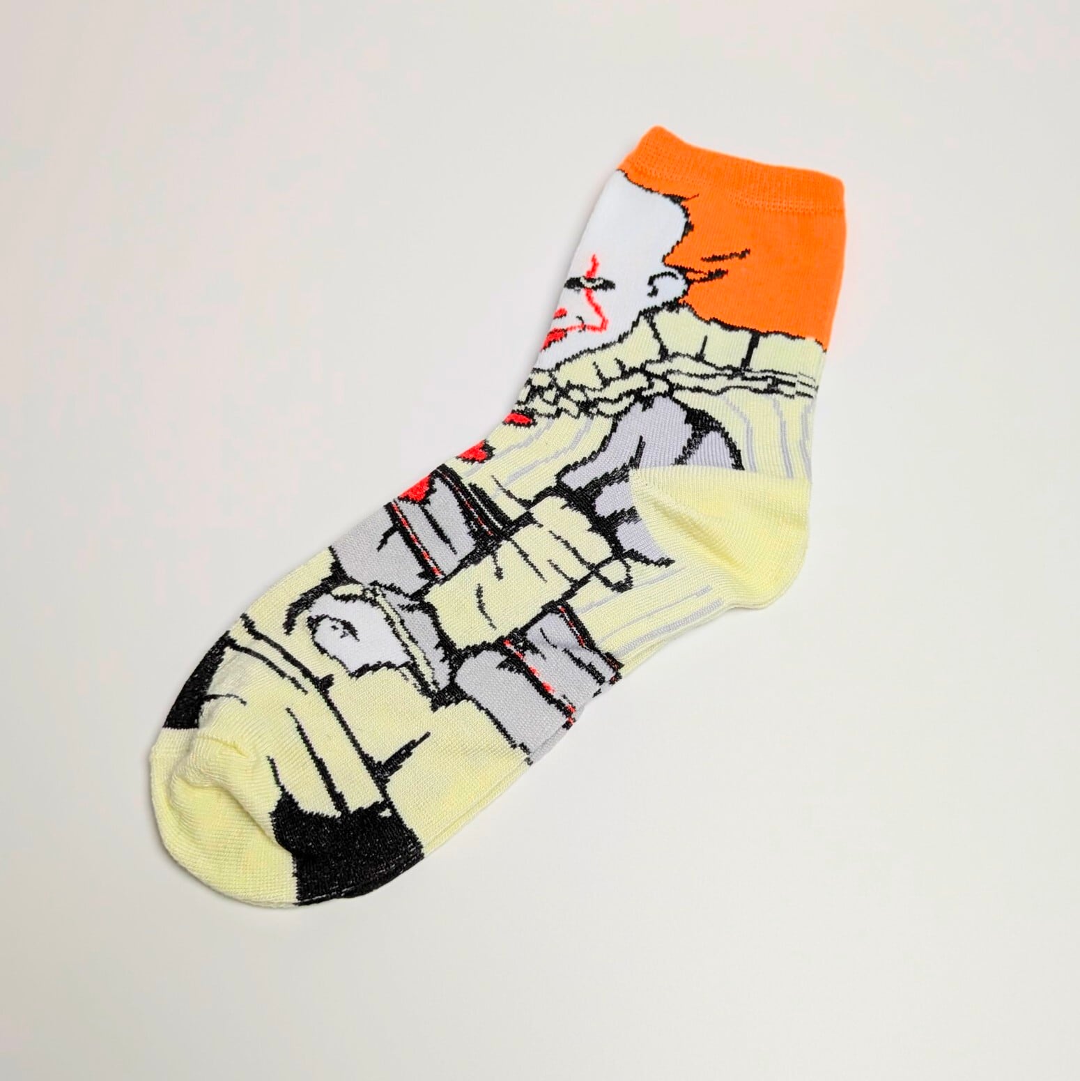 【 crew socks / クルーソックス 】【D】『 HORROR MOVIE Character Socks 5P SET 』ホラー映画キャラソックス5足セット 〚アメリカン雑貨 アメトイ〛