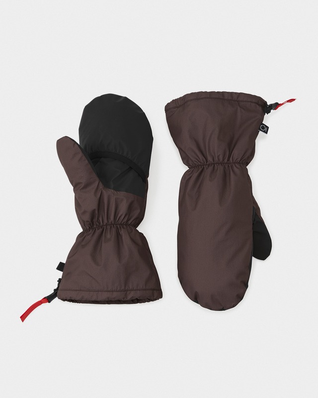 山と道 ／ AW Alpha Mittens - Unisex #Smoke Brown