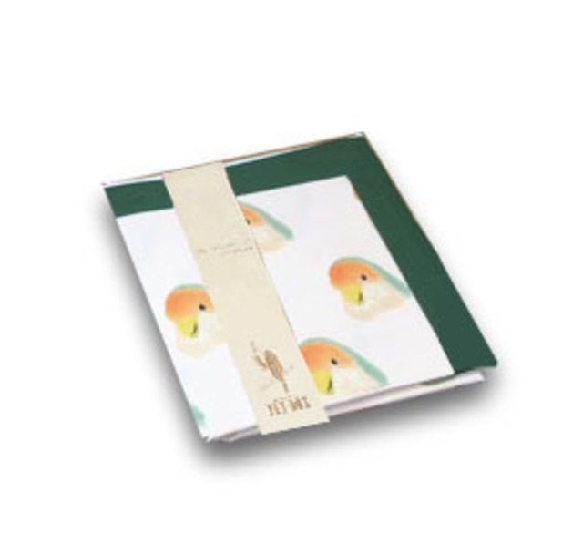 コザクラインコ シーグリーン バンダナ