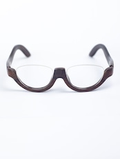 木彫りメガネ-グランパボストンハーフ-