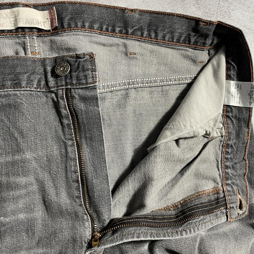 【W40 L32】 メキシコ製 usa levi's 先染ブラック 559 詳細写真10