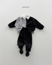 BONITO 26/SS トミーストライプカラーカットソー