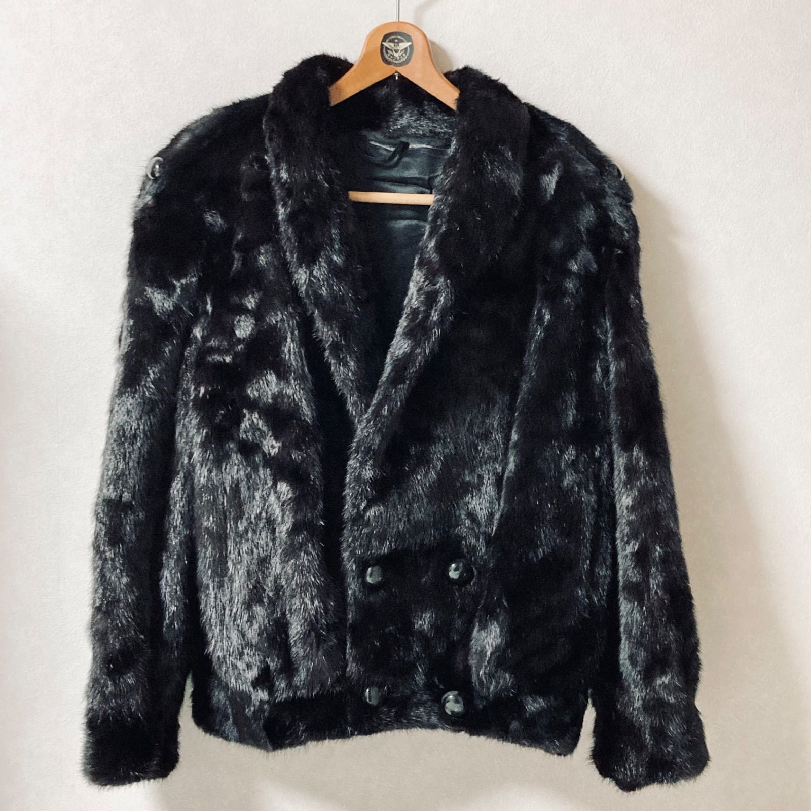 □良品□稀少□SAGA MINK サガミンク ミンクファーダブルジャケット