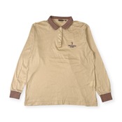 TRUSSARDI SPORT トラサルディ スポーツ 長袖ポロシャツ 42/ベージュ系 レディース ゴルフ