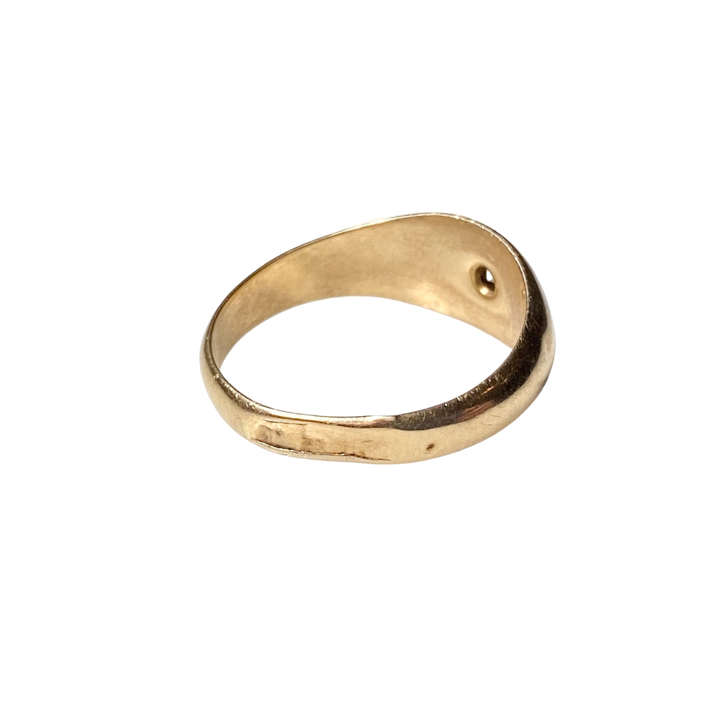 antique c1911 18ct gold gypsy ring set with Diamond | Pay ID antique c1911 18ct gold gypsy ring set with Diamond | Pay ID
