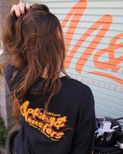 MMS LONG SLEEVE "The Flames" /XL-size