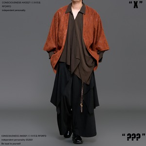 RFDRFD 26AW アシメトリー レイヤード ロングスリーブシャツ