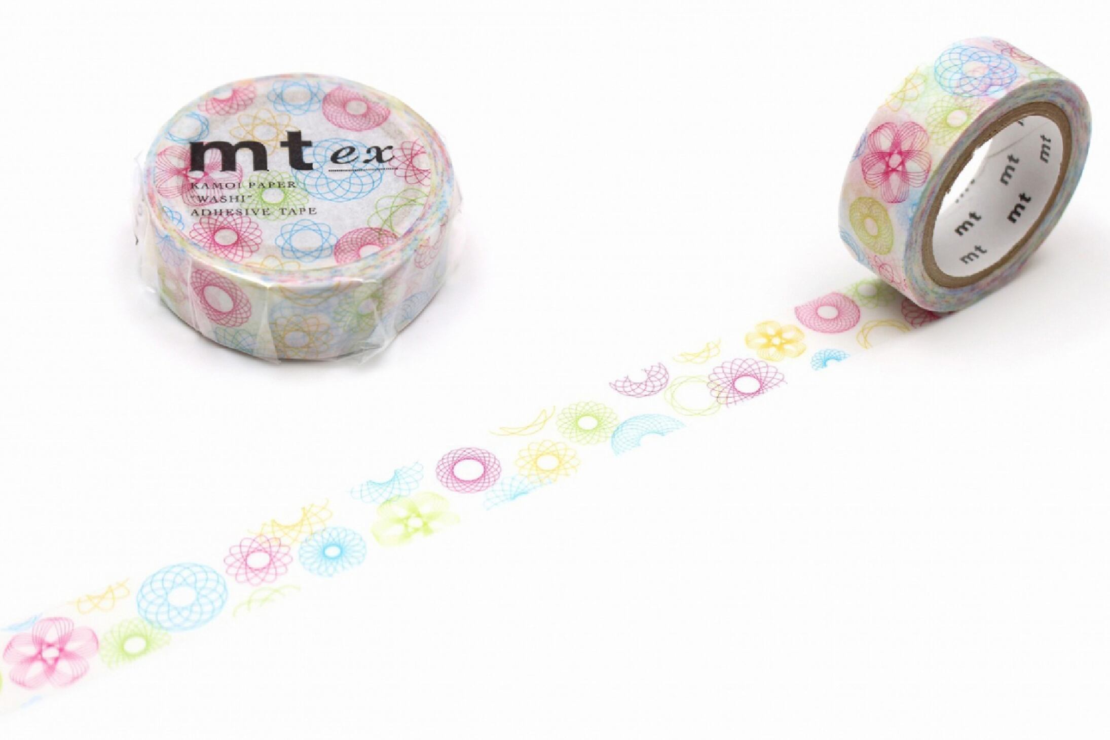 【廃番】【旧価格安い!】【10m】mt ex スピログラフ 15mmマステ MT31