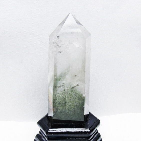 グリーンファントム 六角柱 台座付属 一点物 152-3862