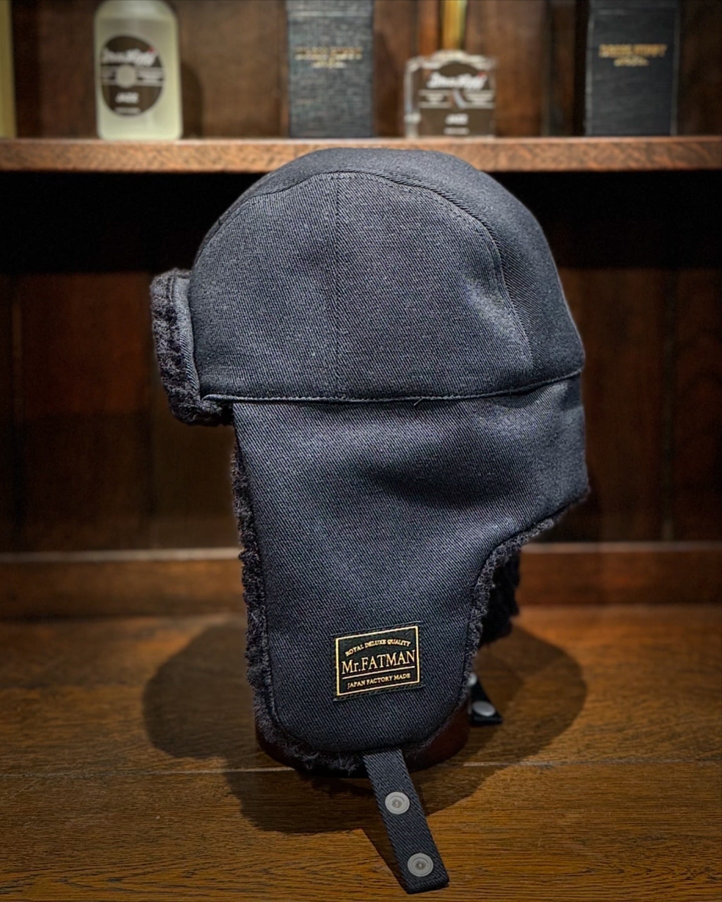 MR.FATMAN / BOA FLIGHT CAP Black | 【FLAGS】メンズ ファッション