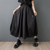 バルーンヘム ロングスカート 00039