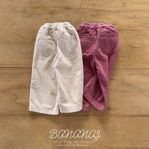 予約 Heart Lucky Pants [BANANA J]