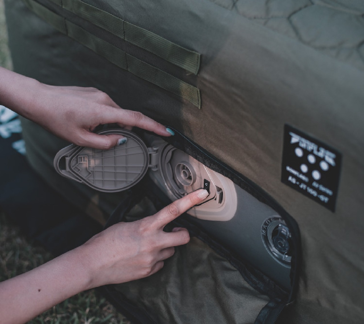 エアベッド 2P ブラック