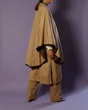 1970's Saint Laurent - Rive Gauche / Cape Coat