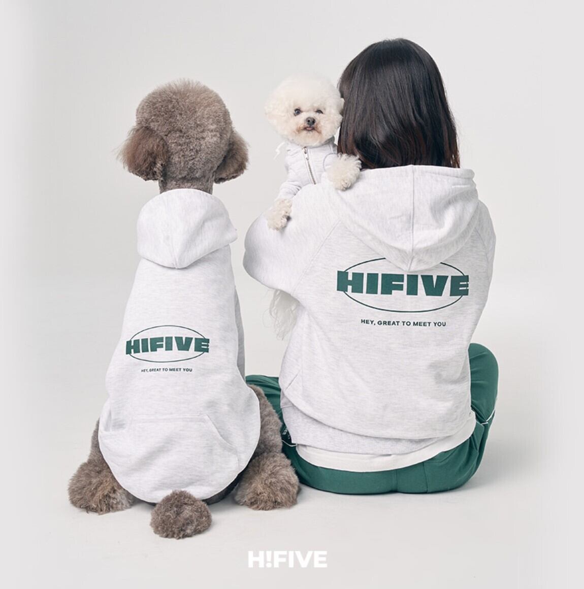 予約【HIFIVE】Skater Graphic Zipup Hoodie《Green》